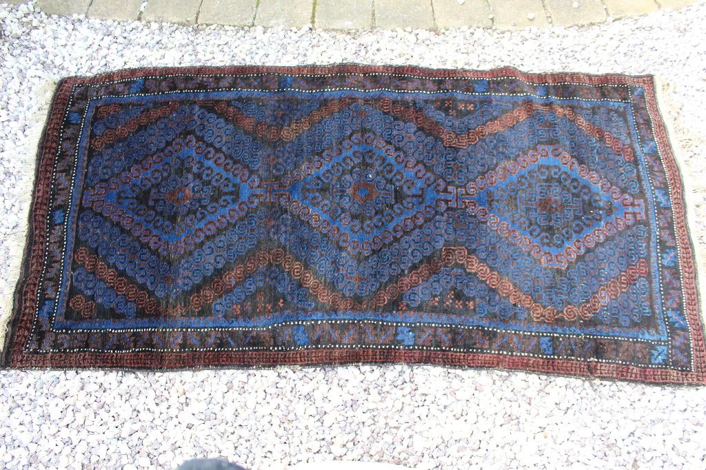 Vintage Baluch Afghanistan  tapijt / kleed, Ophalen of Verzenden