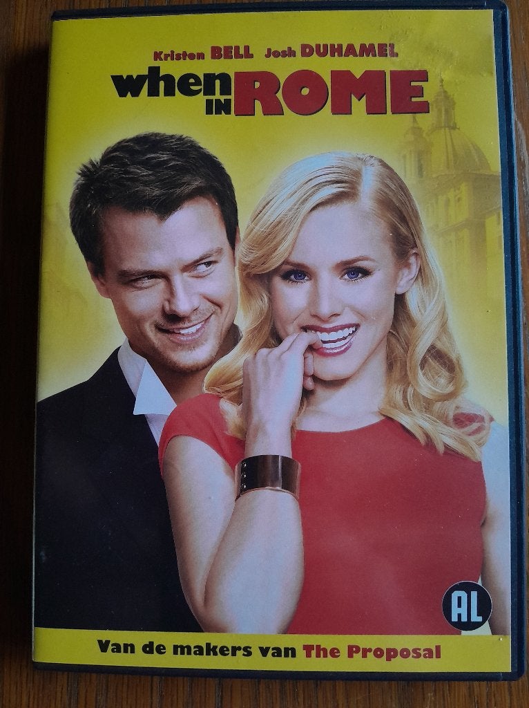 When in Rome dvd, Cd's en Dvd's, Alle leeftijden, Ophalen of Verzenden, Gebruikt, Romantische komedie