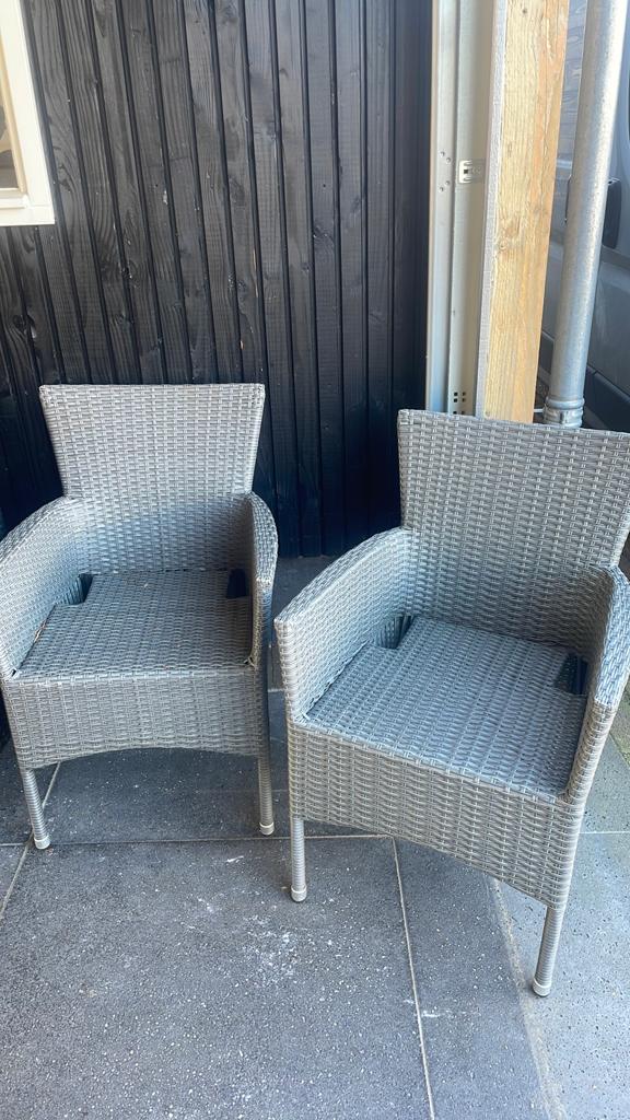 Tuinstoelen, Ophalen, Gebruikt, Kunststof