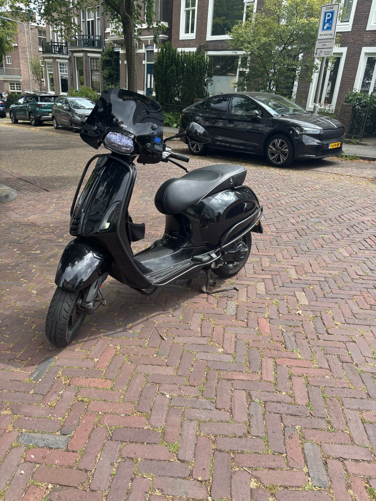 Vespa Sprint brom 2017, Ophalen, Gebruikt, Benzine, Vespa
