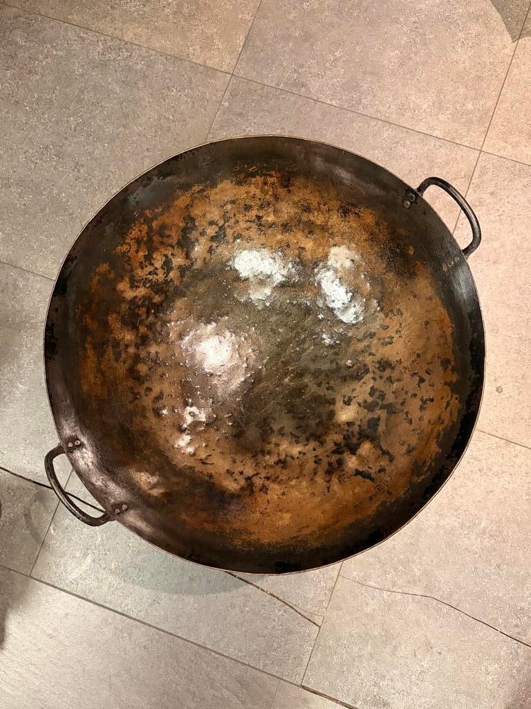 Grote Wokpan 57 cm Diameter voor Horeca Keuken, Ophalen, Gebruikt