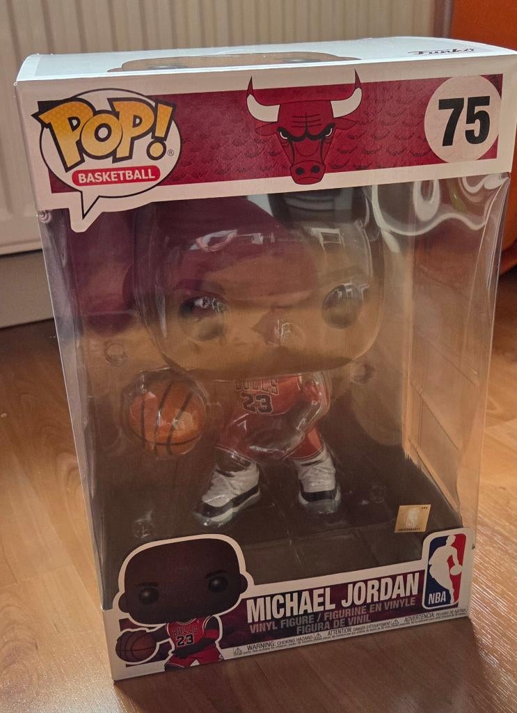Funko Pop! Michael Jordan #75 JUMBO, Ophalen of Verzenden, Zo goed als nieuw