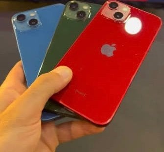 Apple iPhone 13 128gb Blauw, Rood of Groen zgan, 128 GB, Blauw, IPhone 13, Ophalen of Verzenden