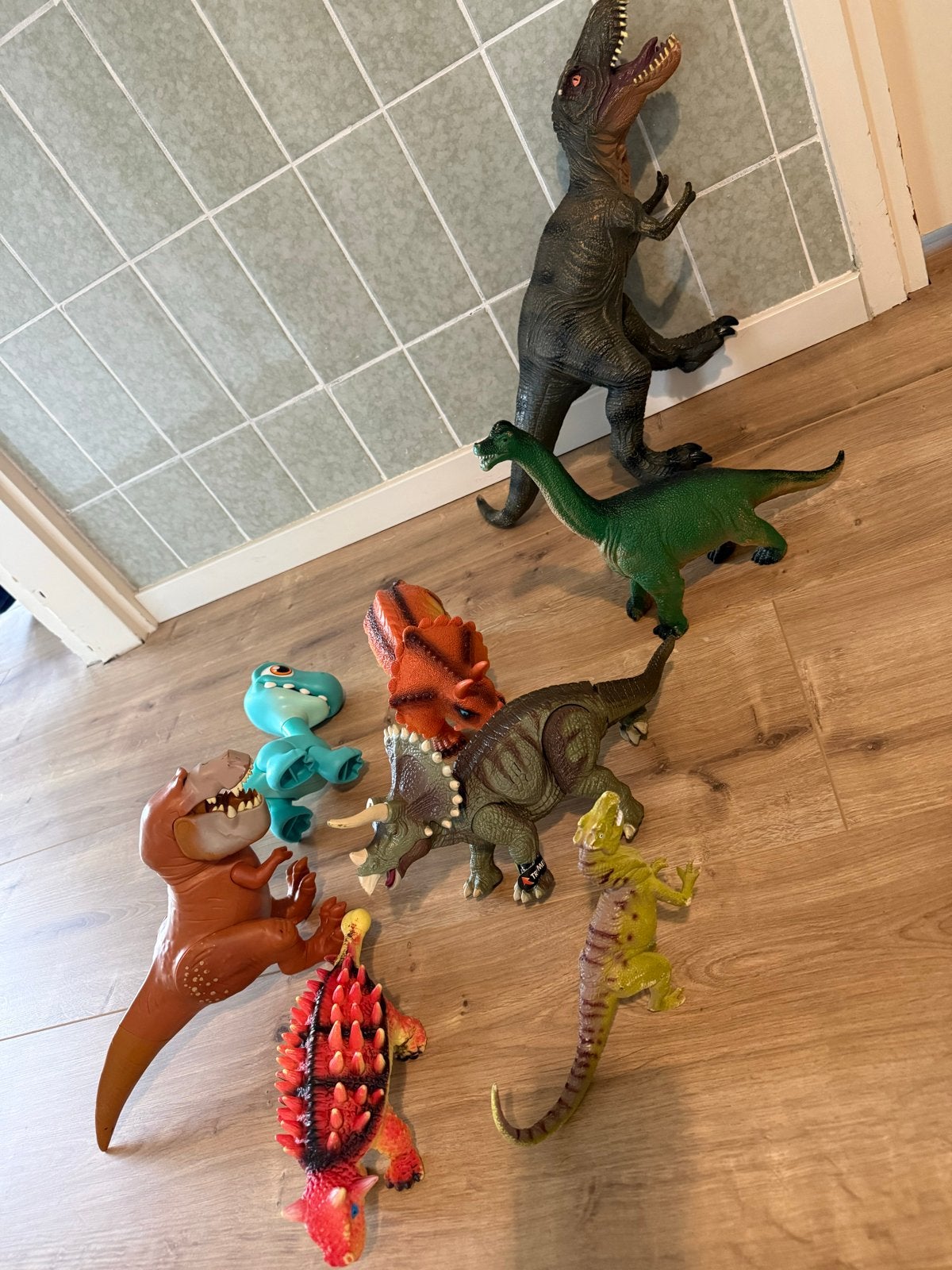 Grote collectie dinosaurus speelgoed - diverse soorten, Ophalen of Verzenden, Gebruikt, Jongen of Meisje