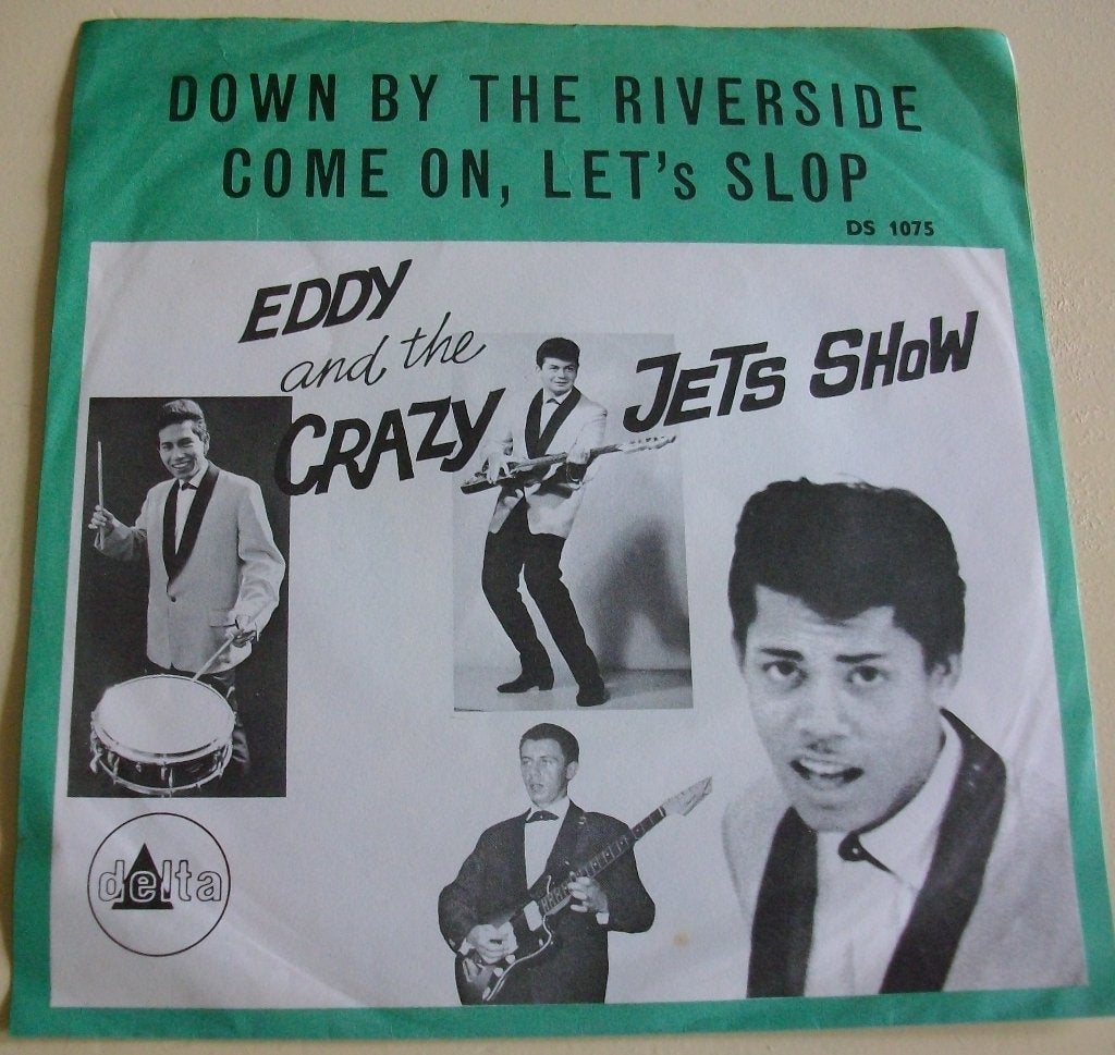 Eddy and the Crazy Jets Show  Down by the riverside, 7 inch, Ophalen of Verzenden, Zo goed als nieuw, Pop