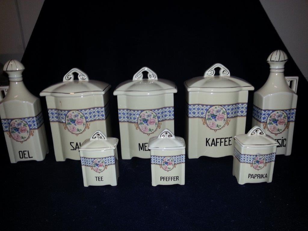 Voorraadpotten 8 delige set, Ophalen of Verzenden