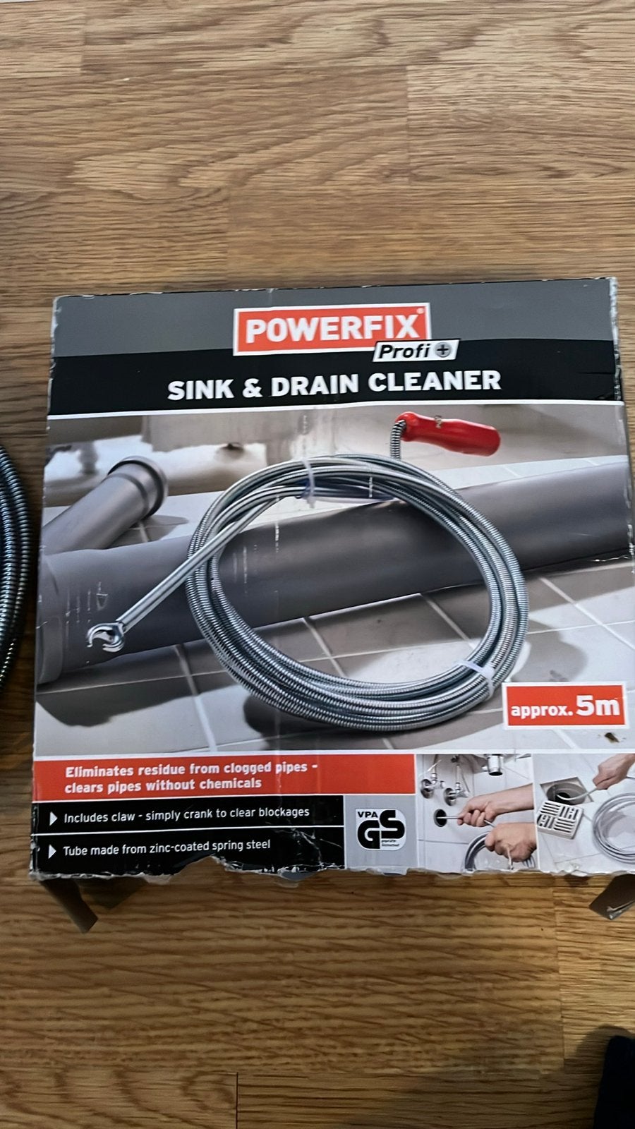 Powerfix pijpreiniger / ontstoppingsveer, Ophalen of Verzenden, Nieuw