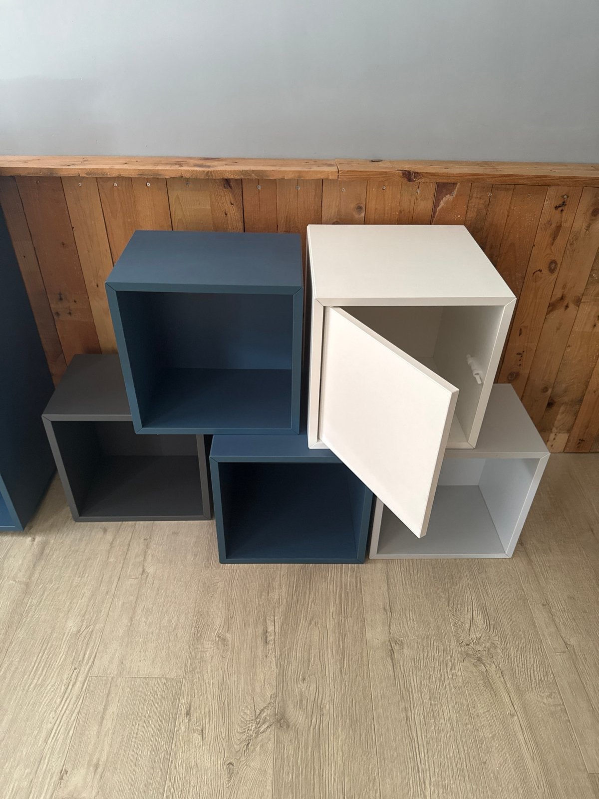 Set van 5 opbergkubussen, Ophalen, Gebruikt