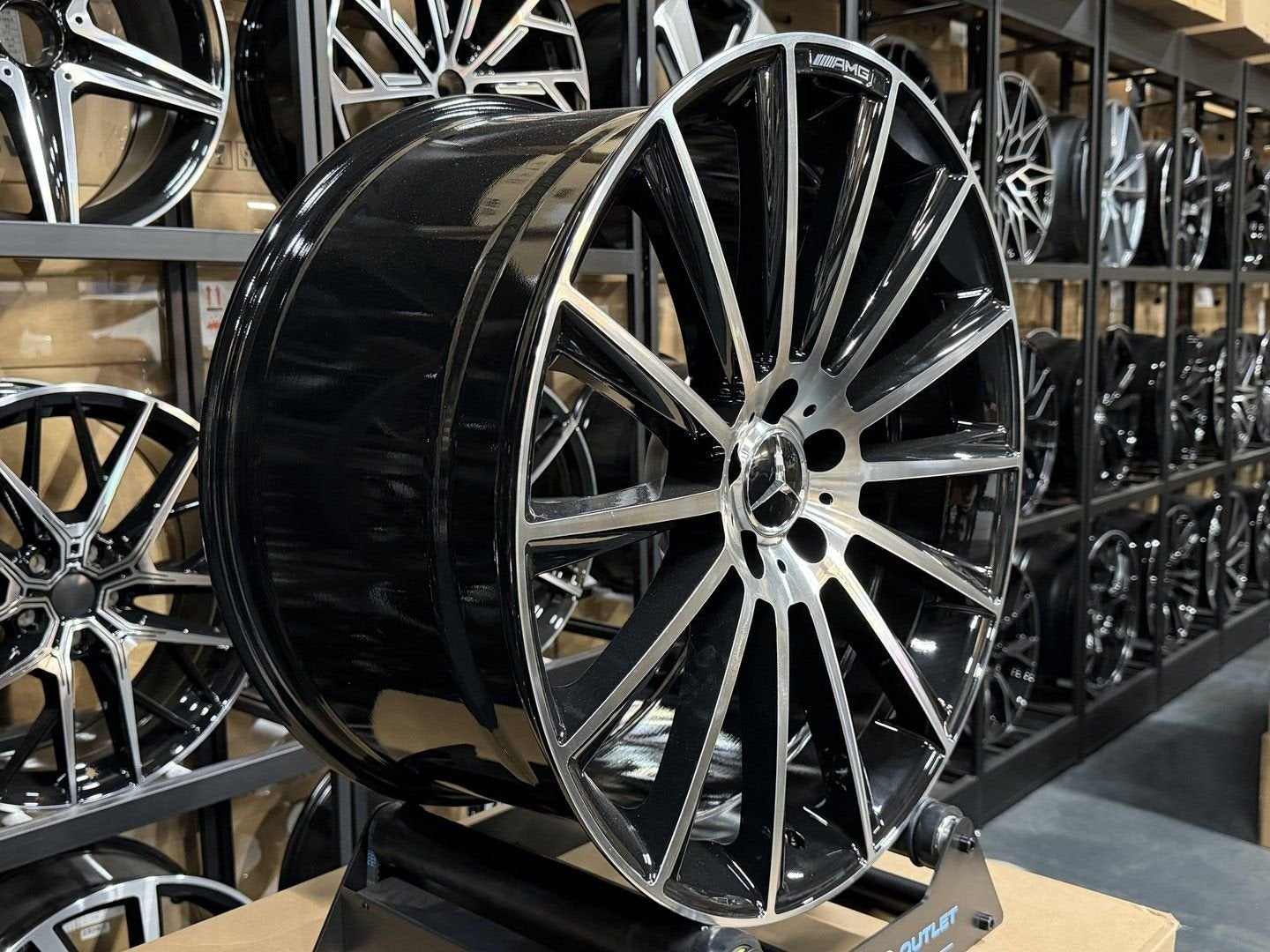 21'' Mercedes AMG Look velgen C E S CLA GLC GLE KLASSE NIEUW, Velg(en), -, -, Nieuw