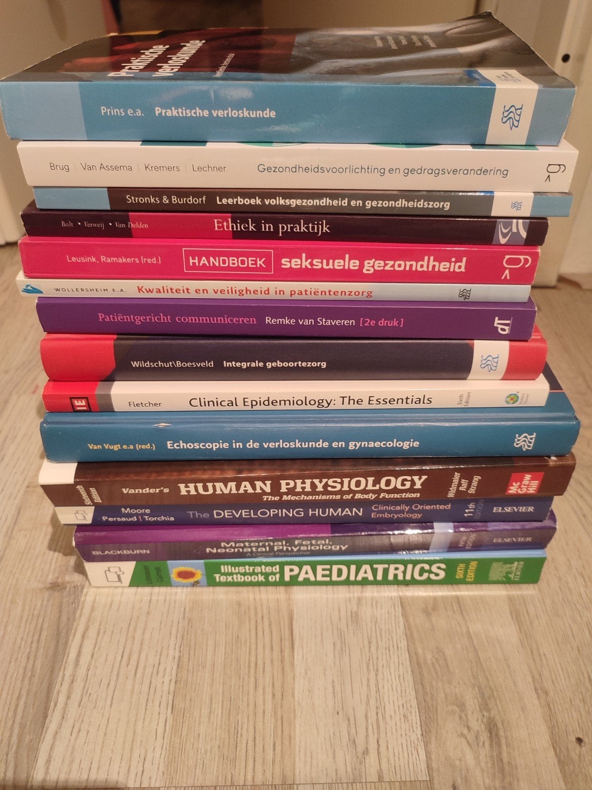 Compleet boekenpakket verloskunde, Ophalen of Verzenden, Beta, Zo goed als nieuw, HBO