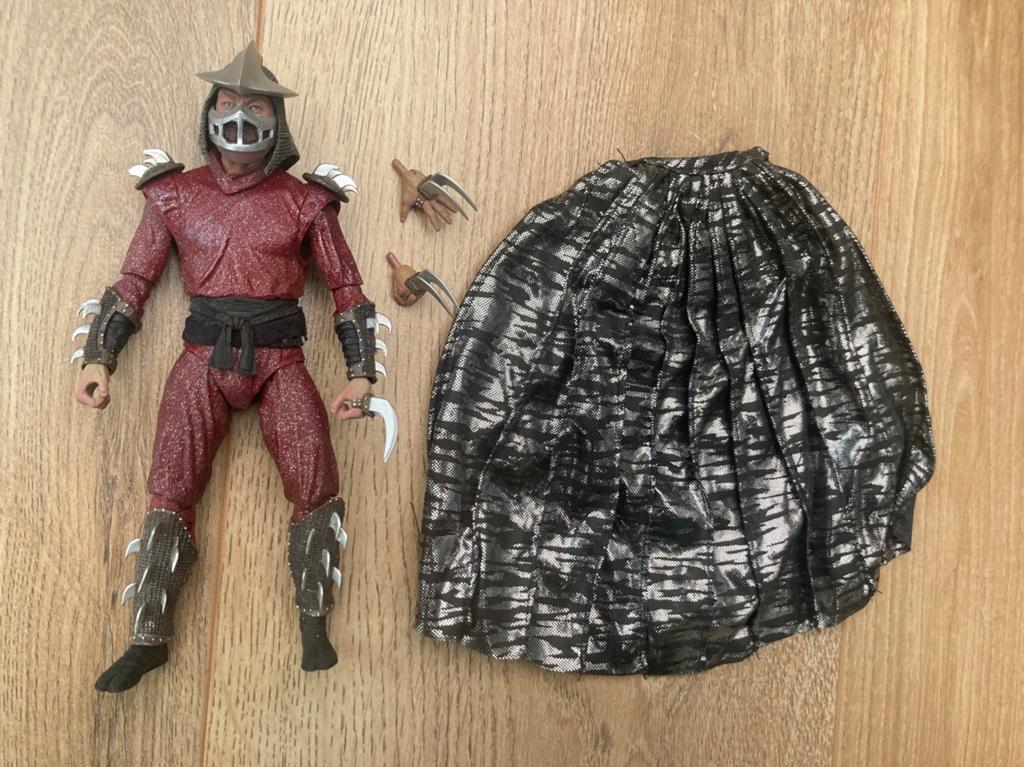 Tmnt neca movie shredder, Verzenden, Gebruikt