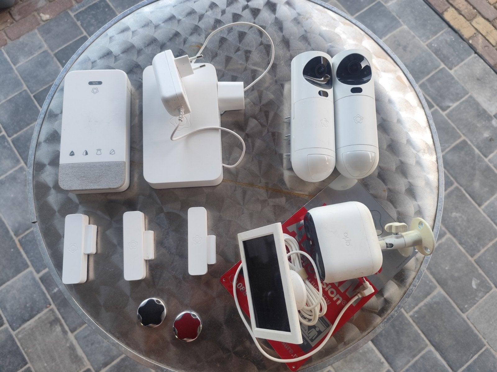 Uitgebreid Beveiligingssysteem met Camera's en Sensoren, Ophalen, Compleet systeem, Draadloos, Beweging
