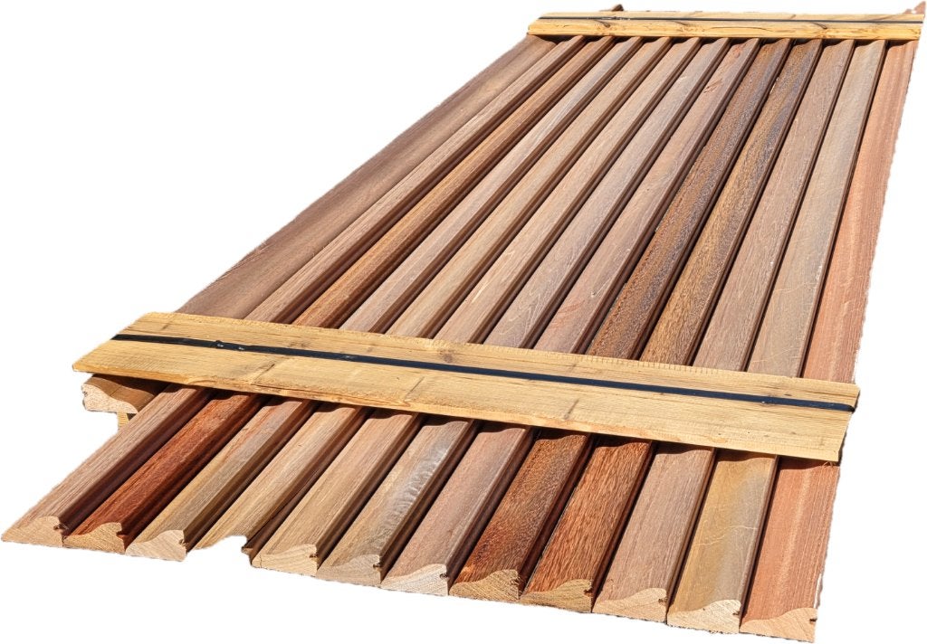 Weldorpels 3.3x6.5cm - Meranti - nr: HB29, Ophalen, Nieuw, Hardhout, 250 cm of meer