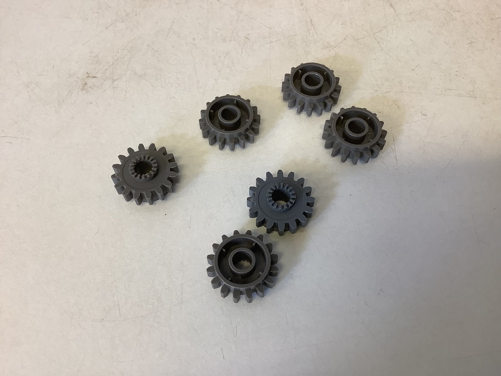 Lego Technic Gear 16 Tooth with Clutch Smooth Center grijs, Ophalen of Verzenden, Gebruikt, Losse stenen, Lego