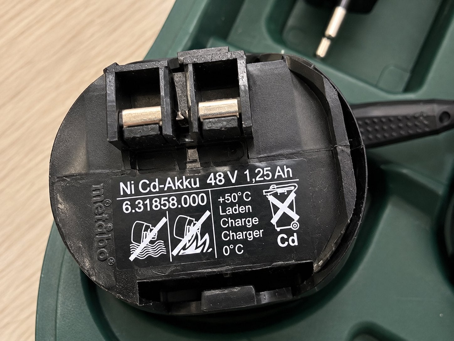Metabo Power Grip accuschroevendraaier met koffer, Verzenden, Gebruikt, Overige typen