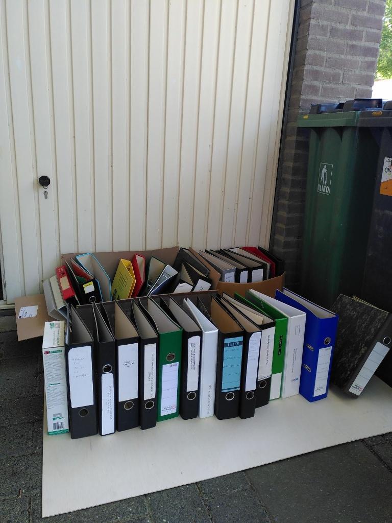 ordners A4 diverse kleuren, Diversen, Ophalen, Gebruikt