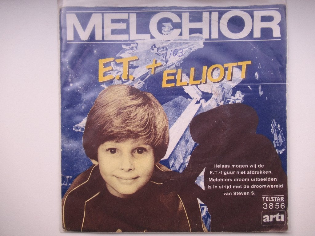MELCHIOR # ET + ELLIOT / B . ISTRUMENTAAL., Gebruikt, Fotohoes, 7 inch, Ophalen of Verzenden