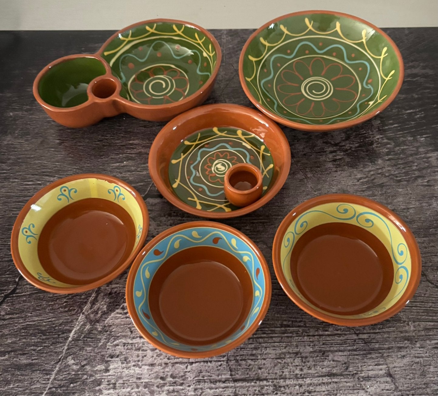 Nieuw 6 delig tapas set, Huis en Inrichting, Keuken | Servies, Nieuw, Ophalen of Verzenden, Schaal of Schalen, Overige stijlen