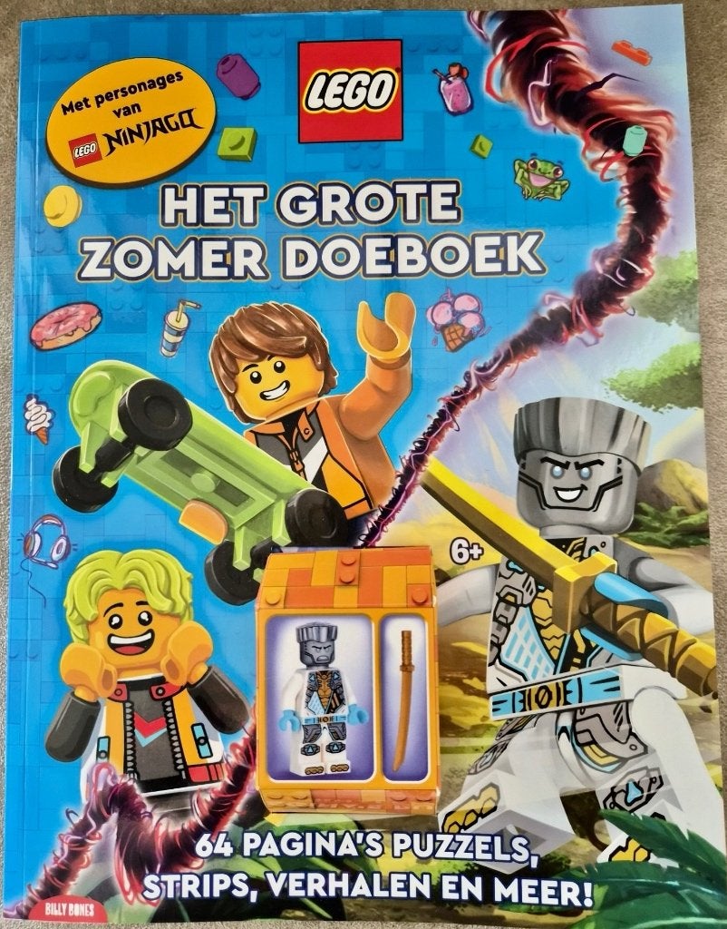 Lego Grote Zomer Doeboek incl. Ninjago minifiguur, Ophalen of Verzenden, Nieuw, Complete set, Lego