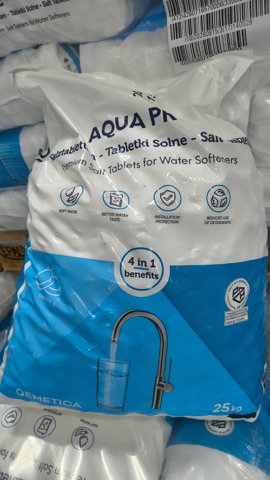 Regeneratiezout waterontharder/ ontijzering 99,99% NaCl