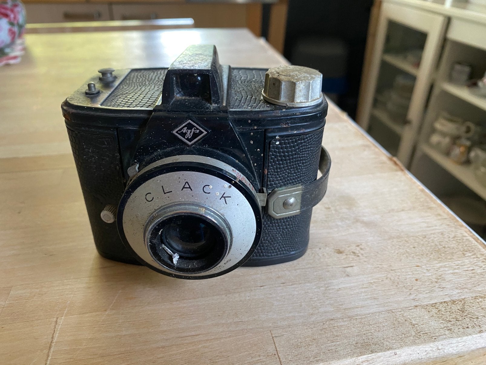Oude Agfa camera, Audio, Tv en Foto, Fotocamera's Analoog, Ophalen of Verzenden, Gebruikt, Compact, Overige Merken