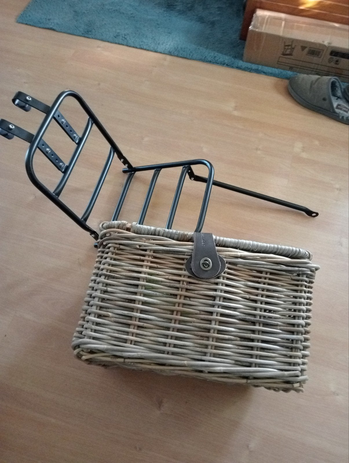 Nieuwe rotan mand met fietsvoordrager, FastRider, Nieuw, Ophalen of Verzenden, Overige typen