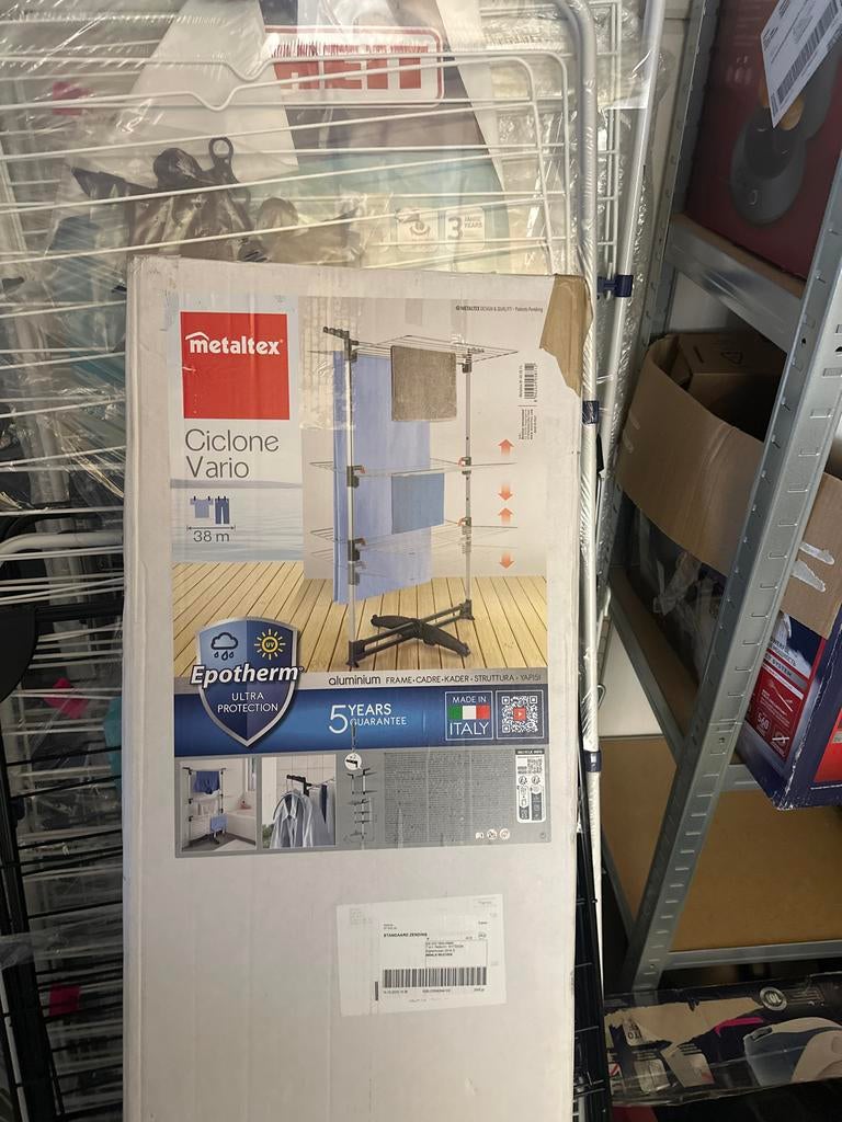 Metaltex Ciclone Vario Droogrek - Nieuw in doos, ., Nieuw, Ophalen of Verzenden, .