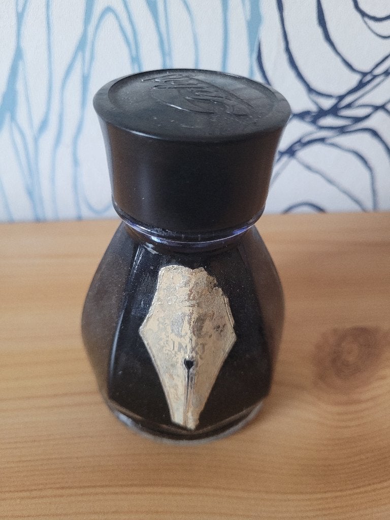 Inktpot van Talens, Ophalen