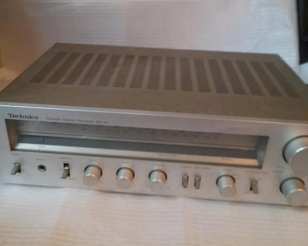 Vintage technics sa-101 FM versterker, Ophalen of Verzenden, Gebruikt, Overige merken