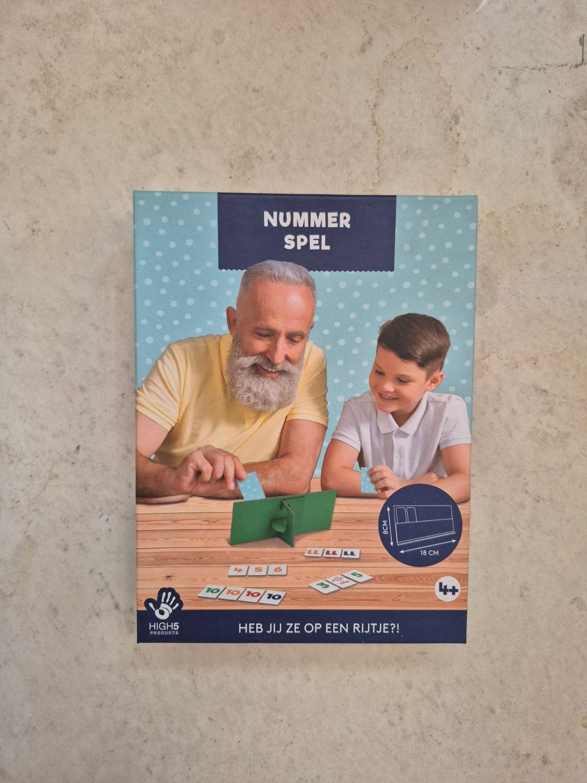 Nummer Spel - Leuk cijferspel voor 1-4 spelers, Hobby en Vrije tijd, Gezelschapsspellen | Bordspellen, Een of twee spelers, Ophalen of Verzenden