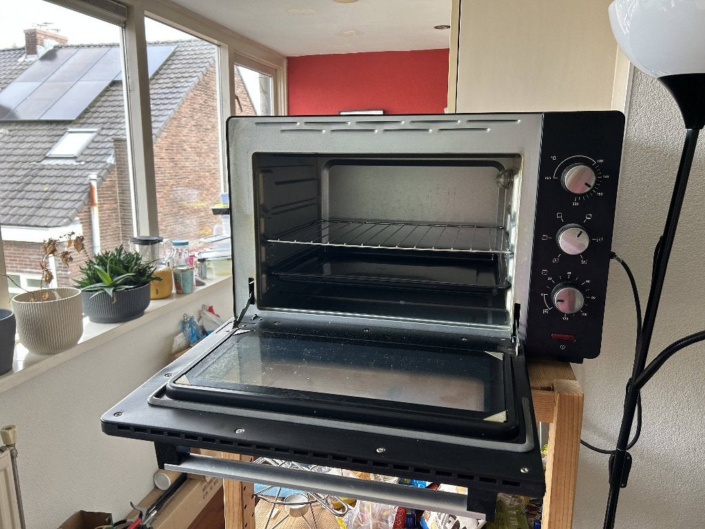 Elektrische oven, Ophalen, Minder dan 45 cm, Overige merken, Hete lucht