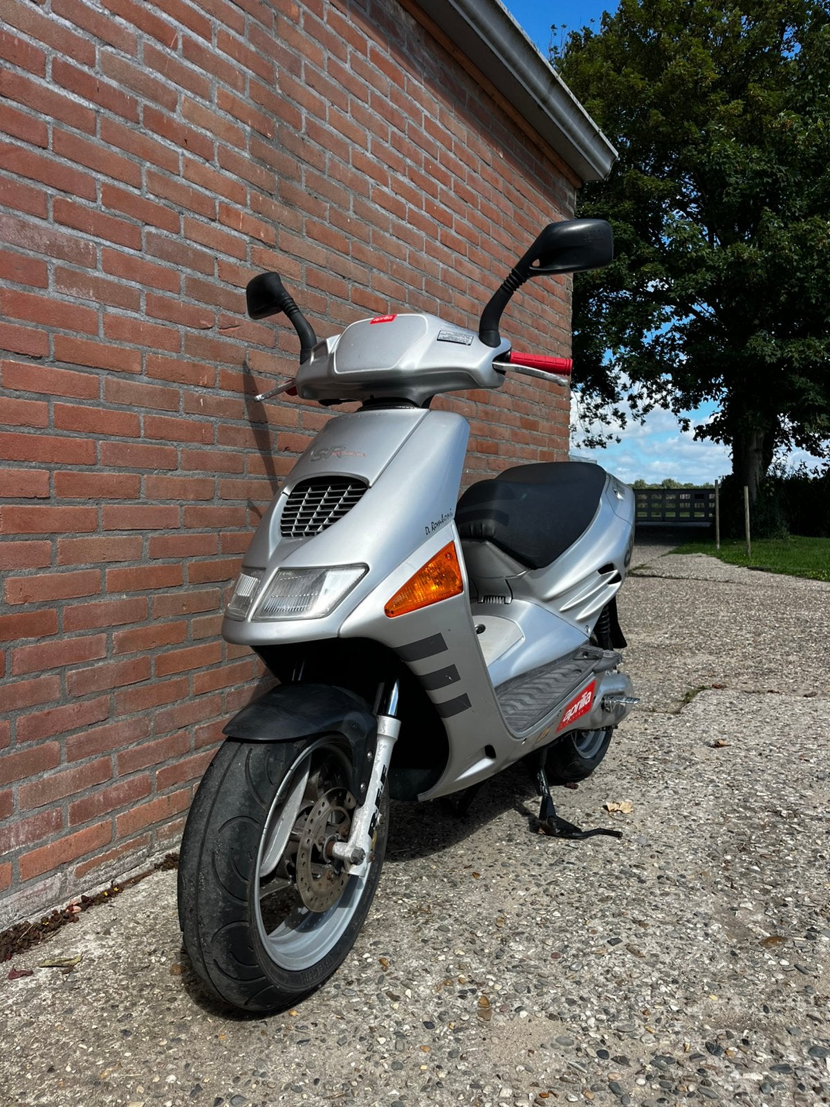 Originele Aprilia D. Romboni met alle papieren, Fietsen en Brommers, Ophalen, Gebruikt, Maximaal 45 km/u, SR 50