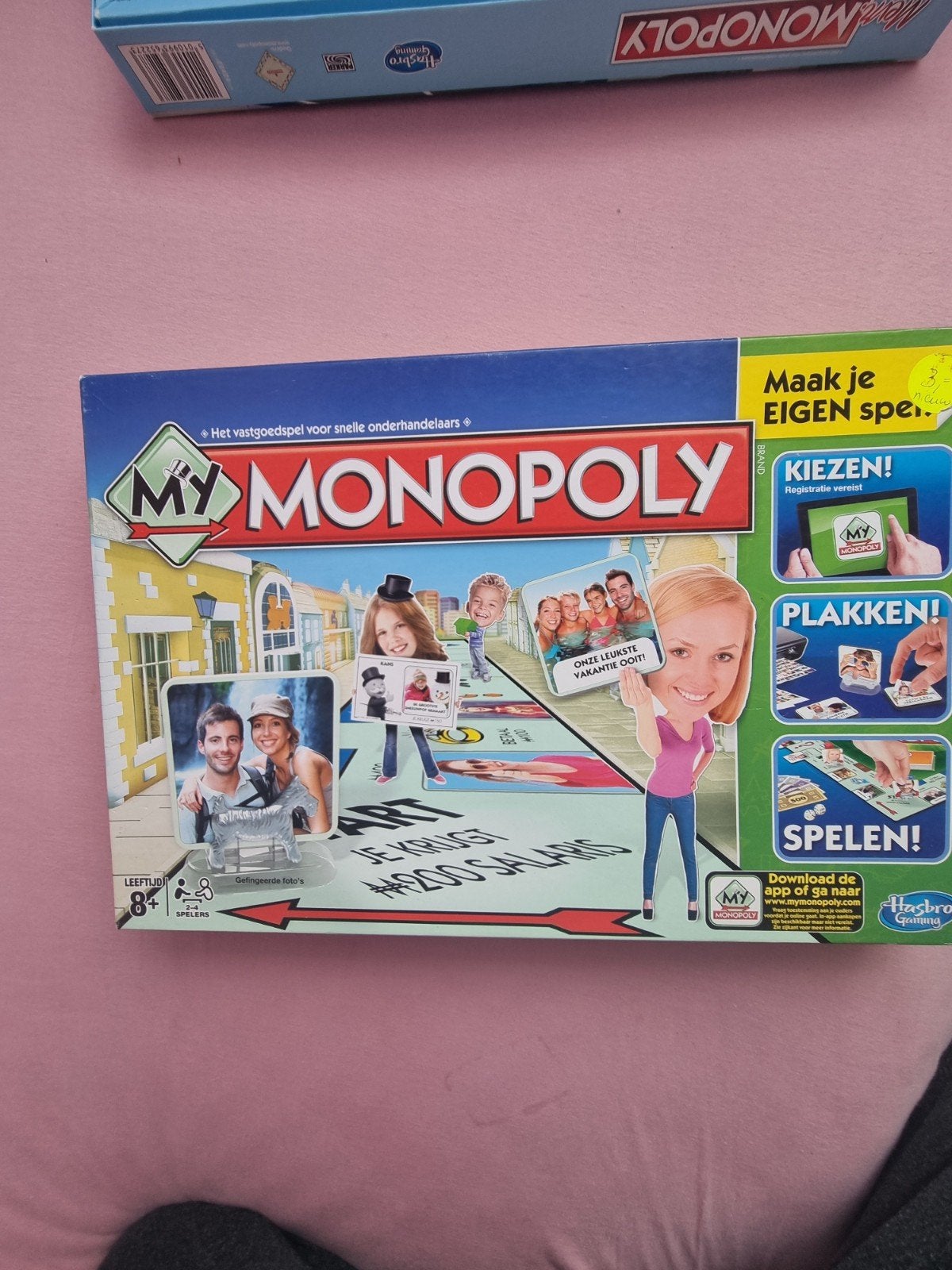 My Monopoly Bordspel - Maak je eigen spel!, Drie of vier spelers, Ophalen of Verzenden, Gebruikt, Hasbro