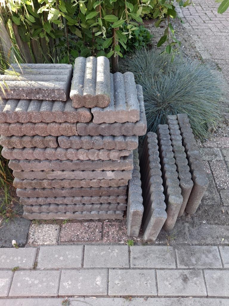 Gebruikte betonnen terrastegels/klinkers, Ophalen, Gebruikt, 5 tot 10 m², Beton