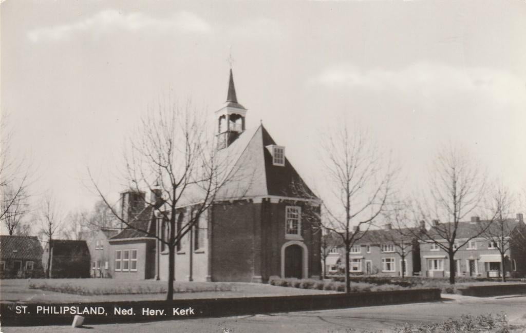 ST. PHILIPSLAND Ned. Herv. Kerk, Verzenden, 1960 tot 1980, Ongelopen, Zeeland