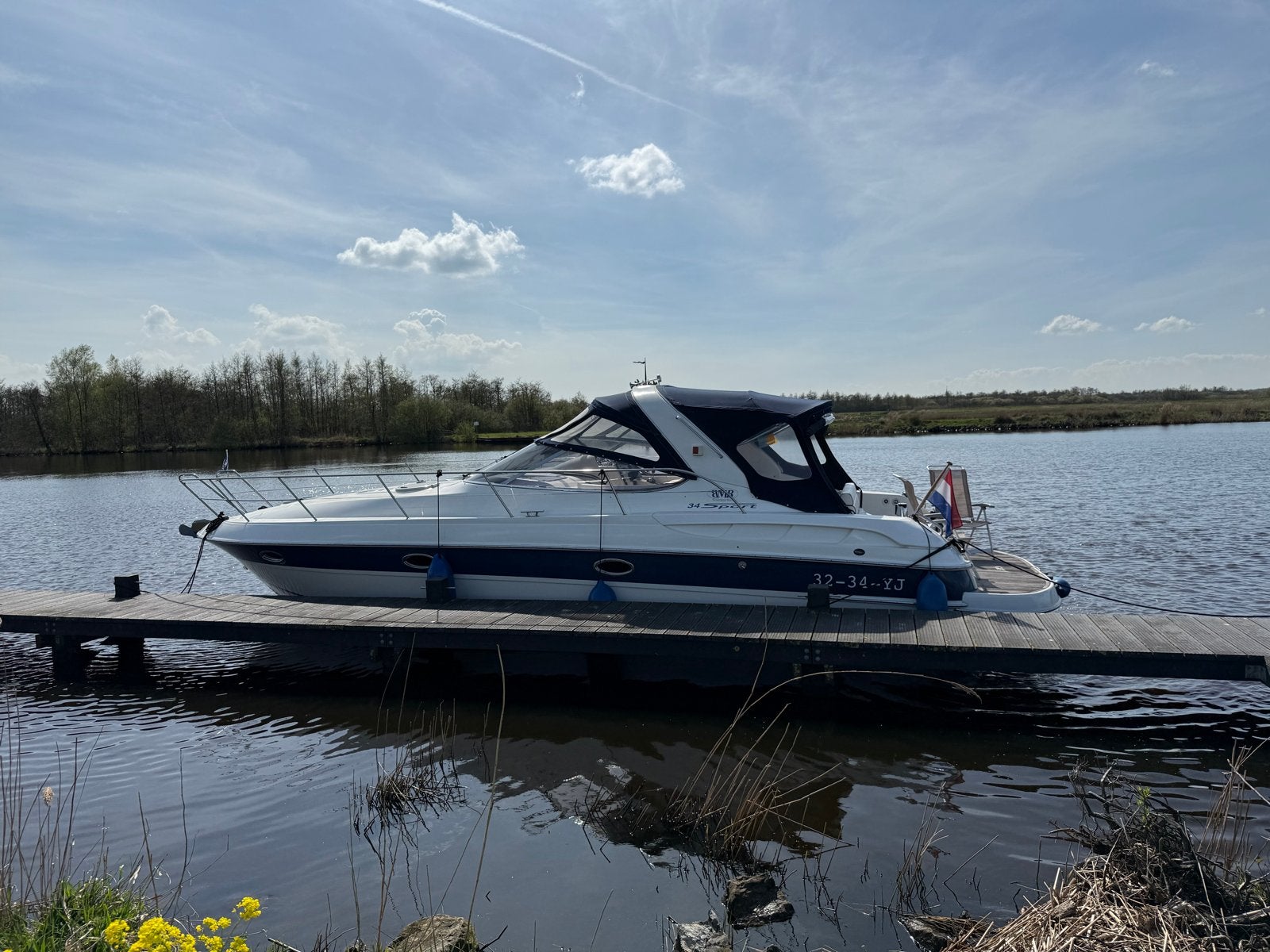 Bavaria 34 sport. Nette en complete motorboot., Overige merken, Gebruikt, 11 m, Diesel