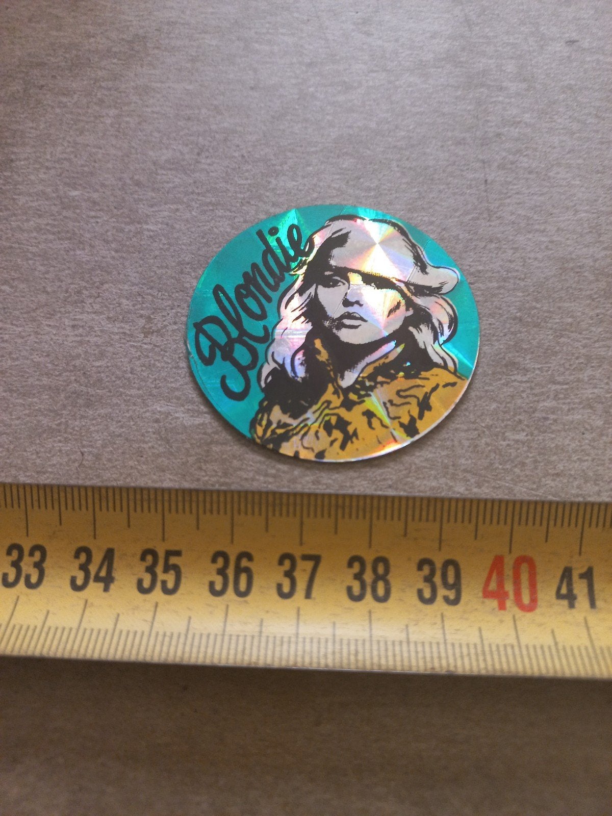 Blondie Holografische Sticker - Debbie Harry, Ophalen of Verzenden
