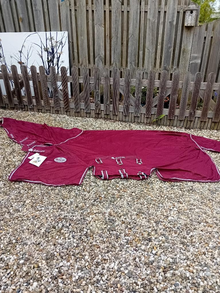 BUCAS VLIEGENDEKEN 6.0, Dieren en Toebehoren, Bucas, Rood, UV-werend, Ophalen of Verzenden