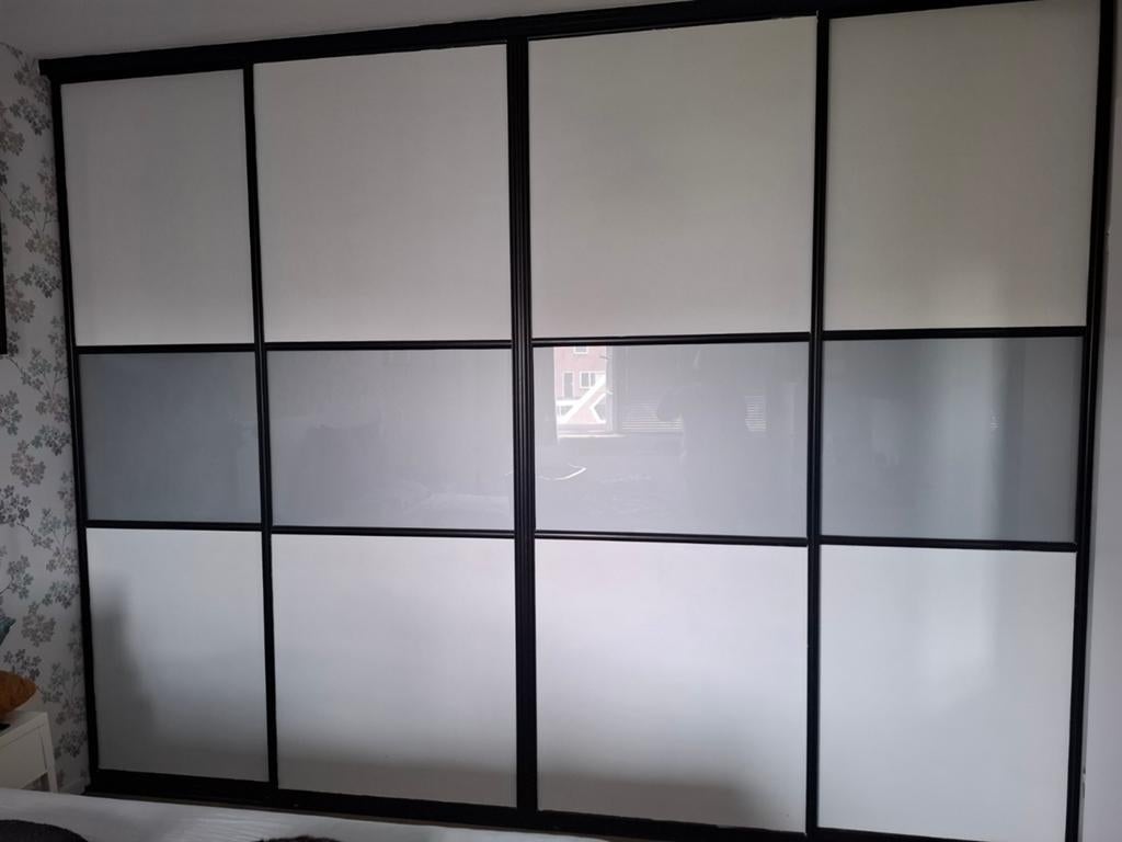 Schuifdeuren voor kledingkast, Ophalen, 200 cm of meer, 200 cm of meer
