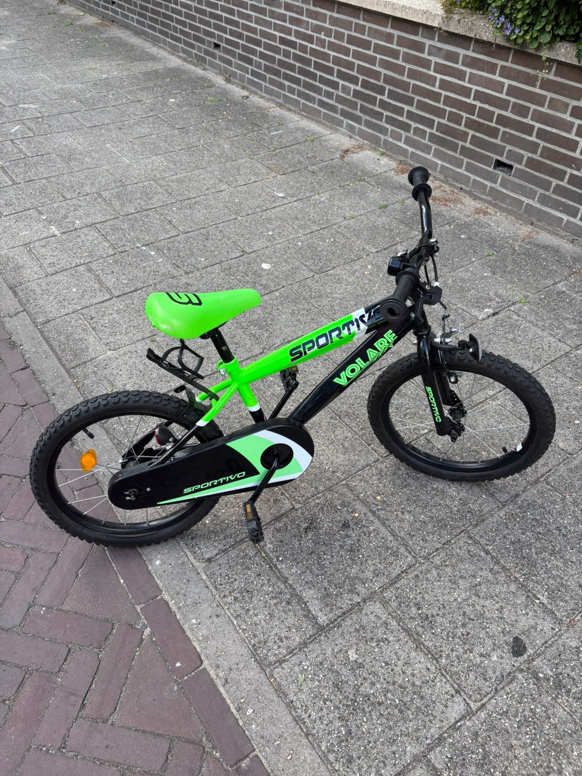 jongensfiets 22 inch, Terugtraprem, Staal, V-brakes, Ophalen of Verzenden