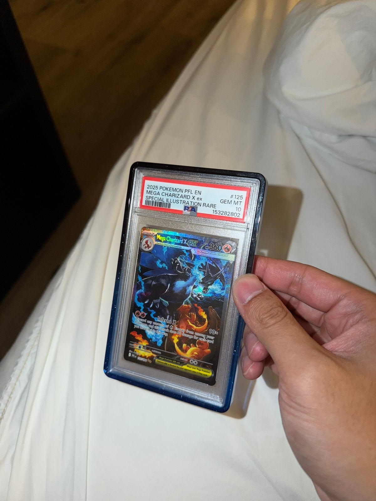 PSA 10 Mega Charizard X EX Pokémon Kaart - Special Illustrat, Ophalen of Verzenden, Nieuw, Losse kaart