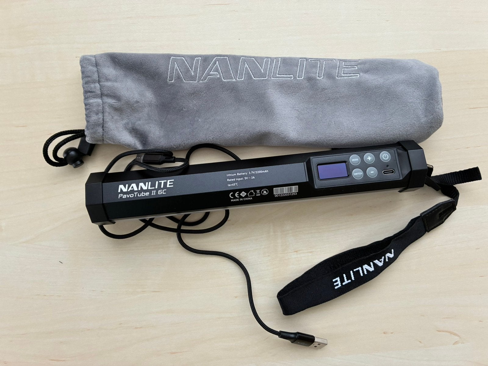 Nanlite Pavotube II 6C, Belichting, Ophalen of Verzenden, Zo goed als nieuw