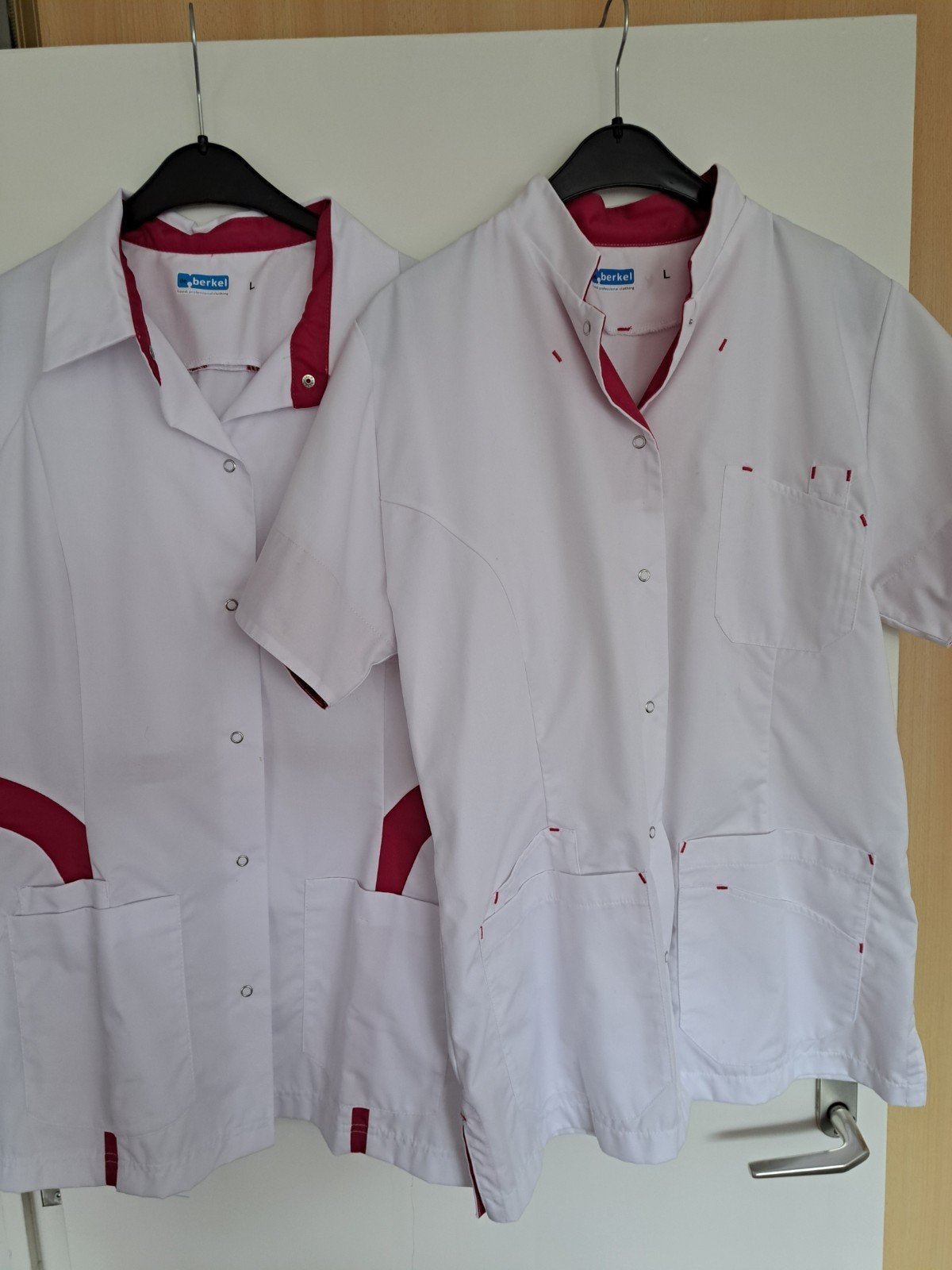 Uniform jasje maat L plus uniform broek, Berkerl, Wit, Maat 42/44 (L), Nieuw