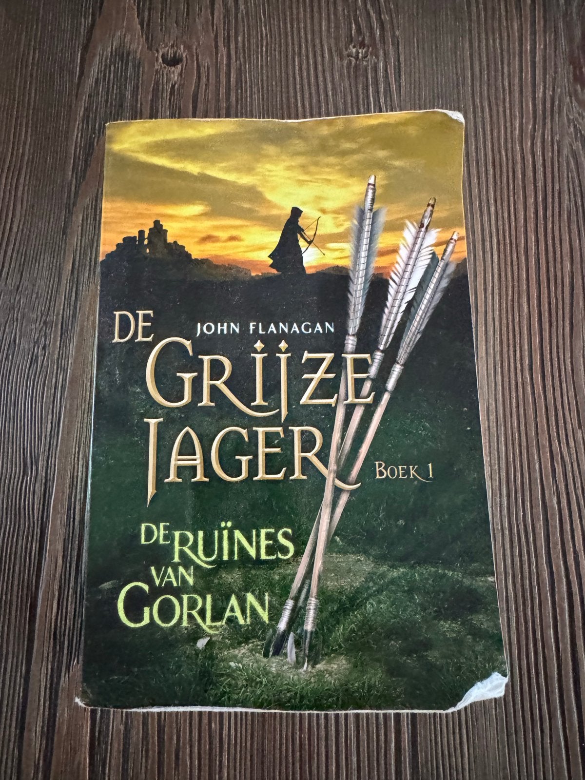 De Grijze Jager - De Ruïnes van Gorlan (Boek 1), Ophalen of Verzenden, Gelezen