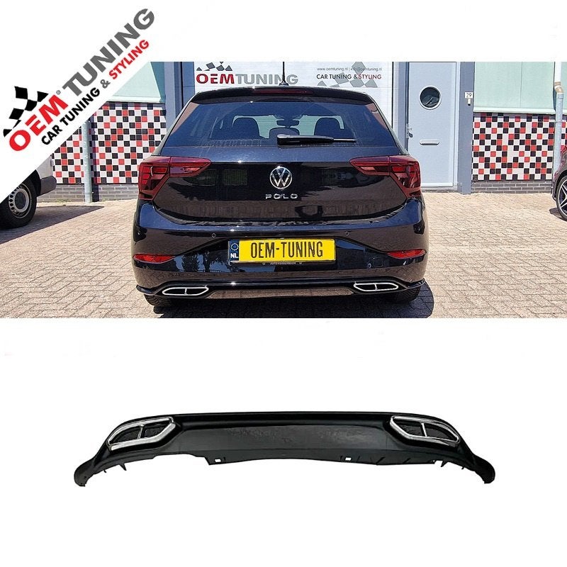 Diffuser geschikt voor Polo 2G | Facelift R-Line Look| 17-25, Ophalen of Verzenden