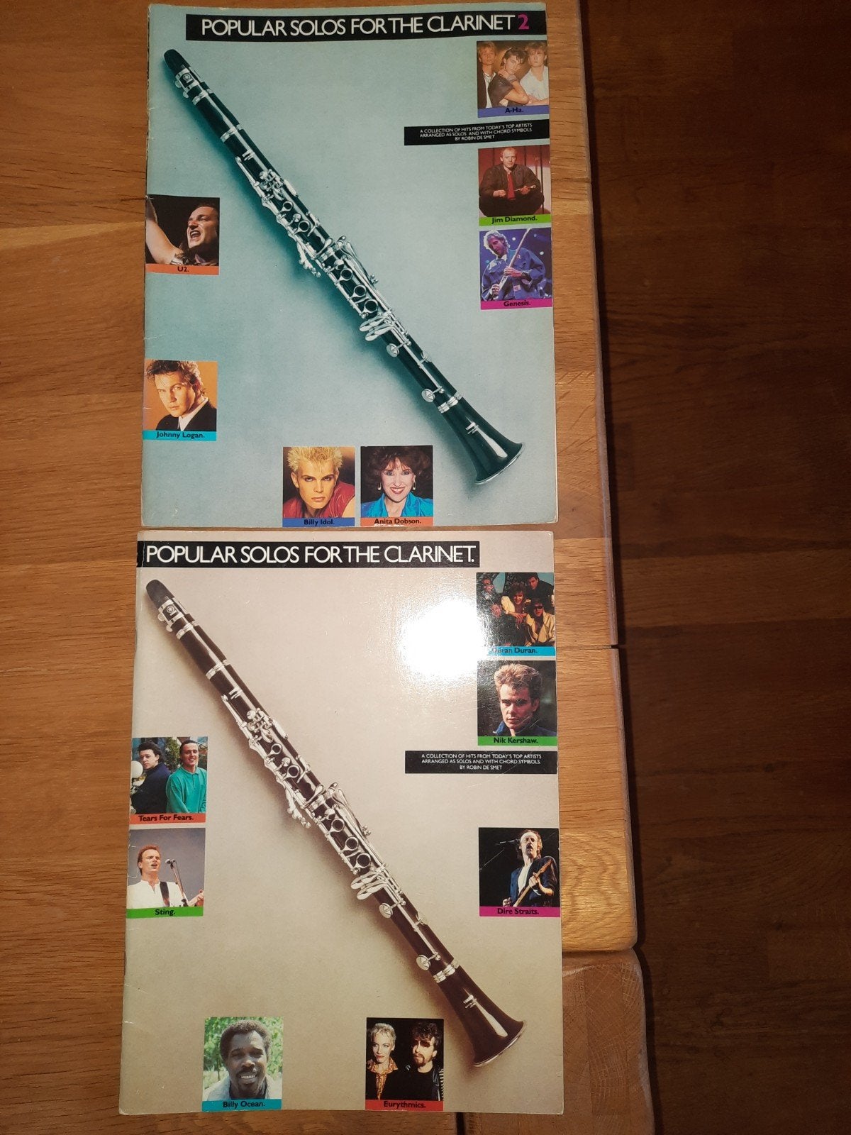 klarinet: popular solos for the clarinet deel 1 + 2-aanrader, Gebruikt, Ophalen of Verzenden, Klarinet, Artiest of Componist