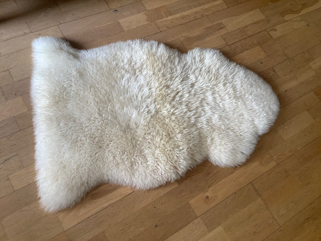 natuurlijke schapenvacht vloerkleed decoratief kleedje, Ophalen, 50 tot 100 cm, Scandinavisch, 50 tot 100 cm