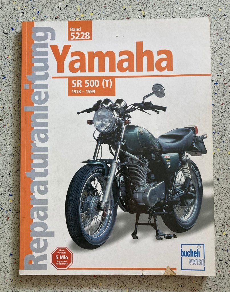Yamaha SR 500 (T) Reparatiehandleiding 1978-1999, Verzenden, Zo goed als nieuw, Onbekend, Merk of Model