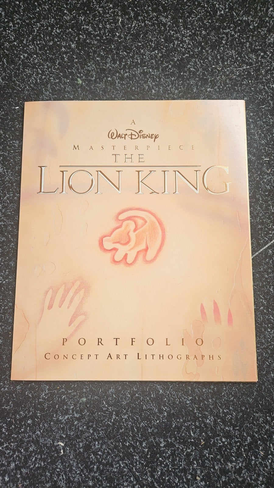 Disney The Lion King Portfolio Concept Art Lithographs, Ophalen of Verzenden