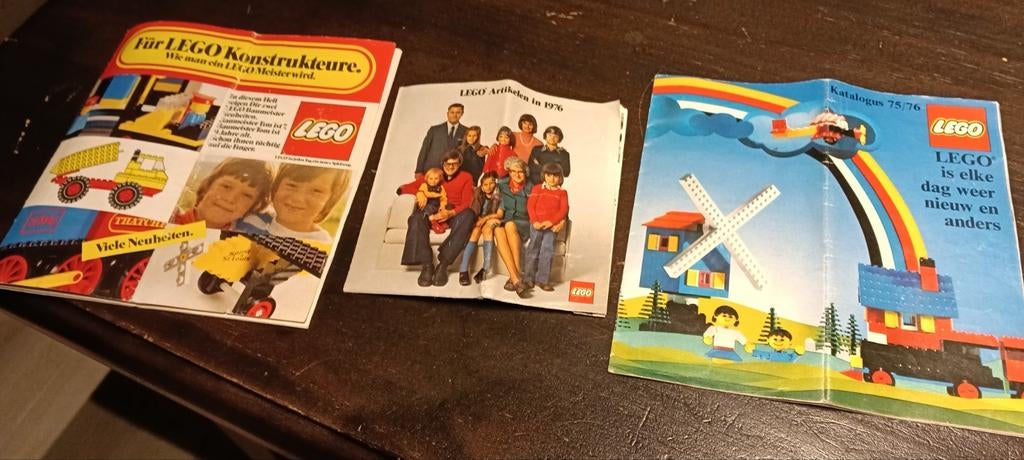 Vintage LEGO Catalogi en Folders (1975-1976), Ophalen of Verzenden, Gelezen, Catalogus